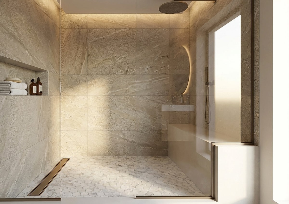 Walk-in shower